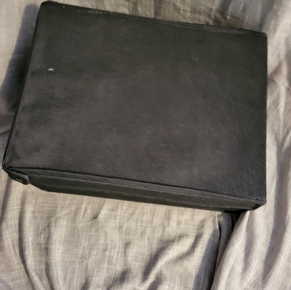 NWT Denim Cotton Blend Rectangular Storage Drawer with Handle, Set of 2 - Picture 7 of 12